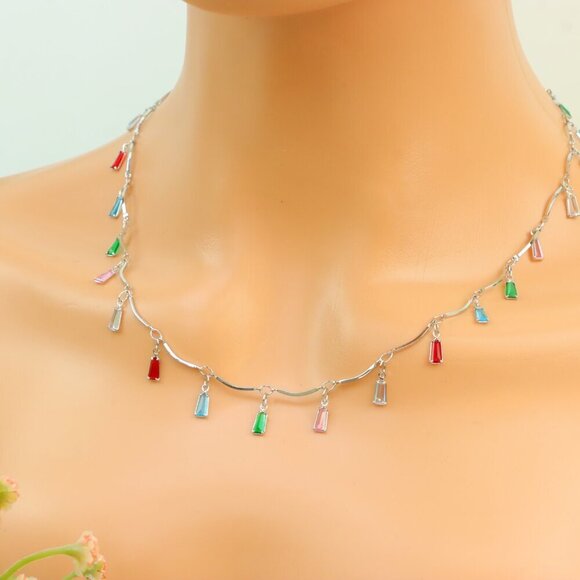 "New Beautiful Design Necklace Chain for Women/Girls, Gift, N811 - Picture 5 of 10